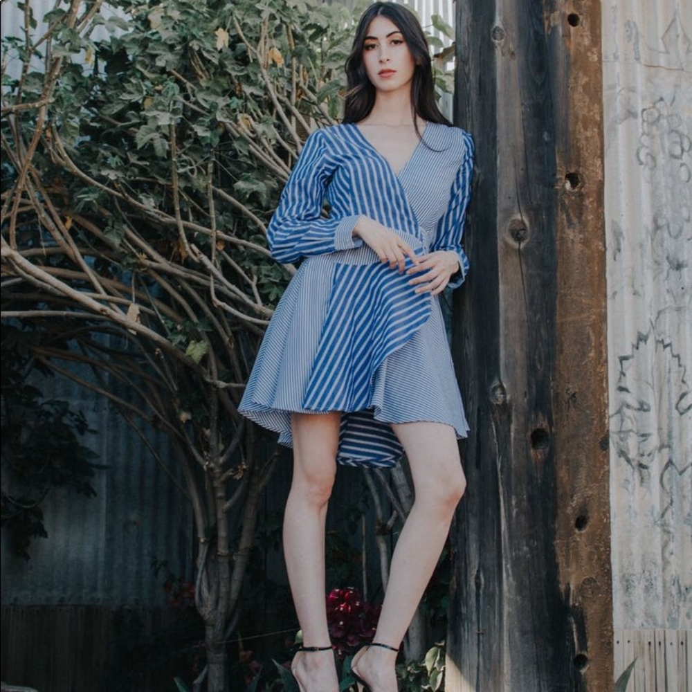 *1 LEFT*Top Of The Line Wrap Dress - Picture 3 of 8